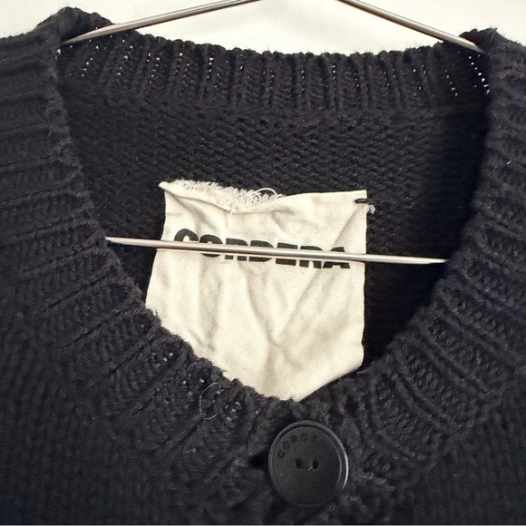 Cordera Cotton Buttoned Top - Black - Picture 3 of 7